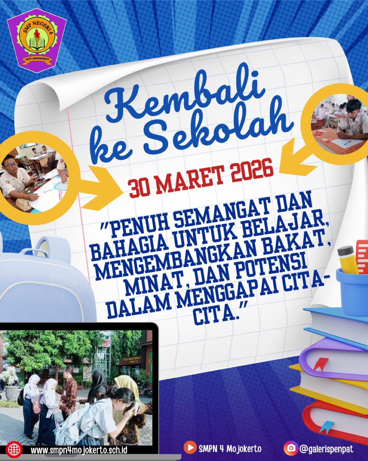 Masuk Sekolah Kembali